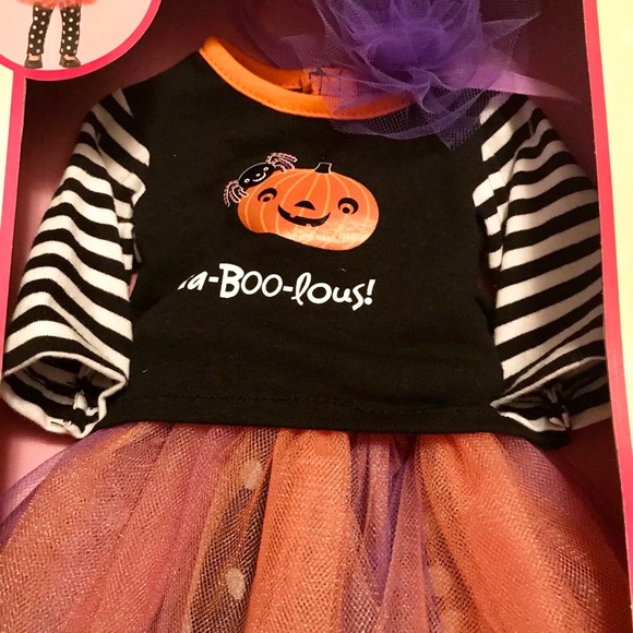 NEW Happy Halloween Outfit for 18” Doll - Picture 2 of 5